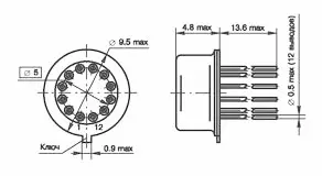 140УД26Б микросхема фото 2 140УД26Б микросхема фото 2