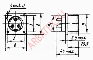 СШРГ48П26ЭГ3 розетка Разъемы ШР, СШР фото фото 3