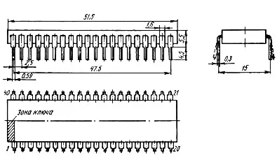 КР580ВГ92 микросхема фото 2 КР580ВГ92 микросхема фото 2