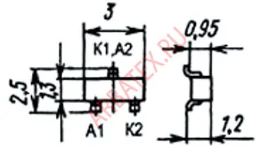 2Д707АС-9 диодная матрица фото 2 2Д707АС-9 диодная матрица фото 2