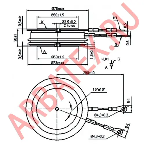ТБ353-630-12 тиристор фото 3