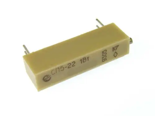 СП5-22 1Вт 470 кОм фото 2 СП5-22 1Вт 470 кОм фото 2