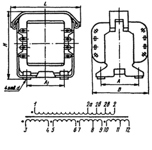 ТН60-220-400В трансформатор фото 3 ТН60-220-400В трансформатор фото 3