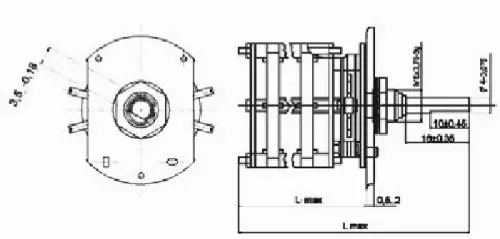 ПГ3-5П10НВ переключатель галетный фото 3