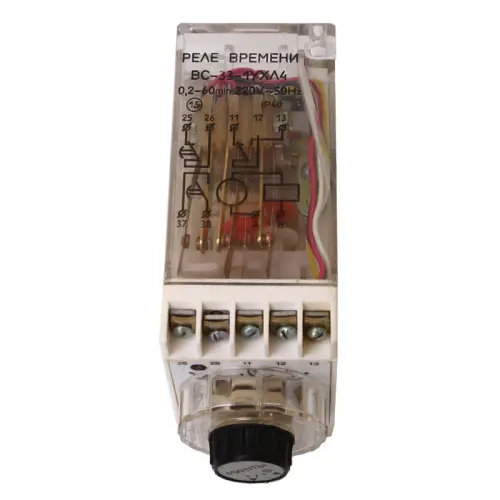 ВС-33-1 0,2-60 сек. 24В реле времени фото 2 ВС-33-1 0,2-60 сек. 24В реле времени фото 2