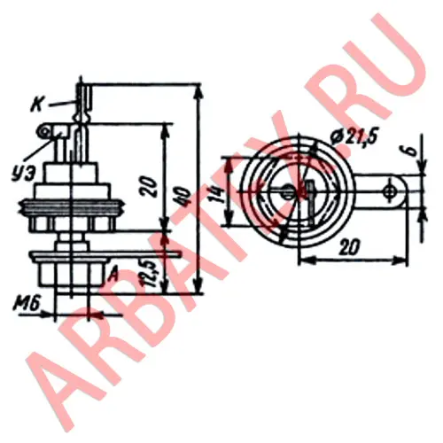 2У202А тиристор фото 3 2У202А тиристор фото 3
