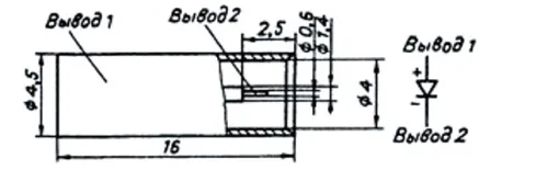 2А101А диод фото 3