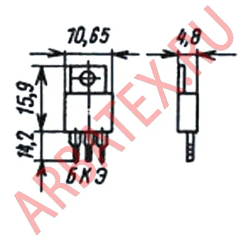 КТ863В1 транзистор фото 3