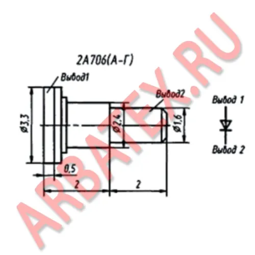 2А706Г диод фото 3