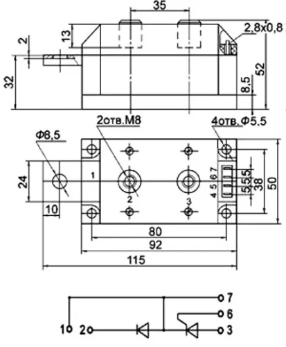 МДТ-200-12 силовой модуль фото 3