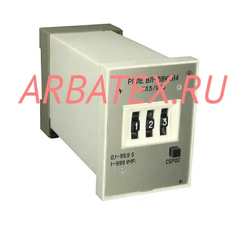 ВЛ-59 1-999 сек 220В реле времени