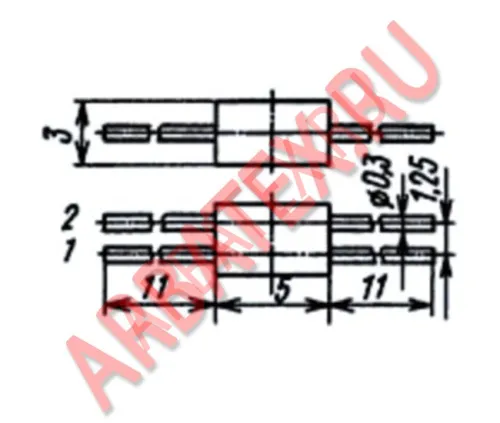 КДС523АМ диодная сборка фото 3 КДС523АМ диодная сборка фото 3