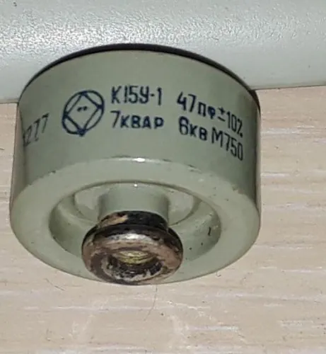 К15У-1АВ 6кВ 47 пф фото 2
