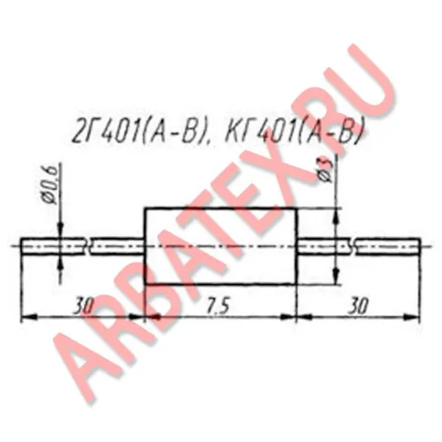 2Г401В диод фото 4